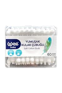 Wee Baby Güvenlikli Yumuşak Kulak Çubuğu 60 Adet 894