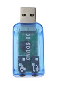 Suba Harici Ses Kartı 3d Sound 5.1 Usb Mikrofon Adaptörü