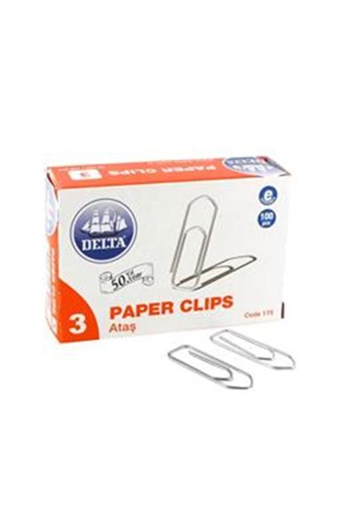Delta No 3 Ataş 5 Paket 100 Lü