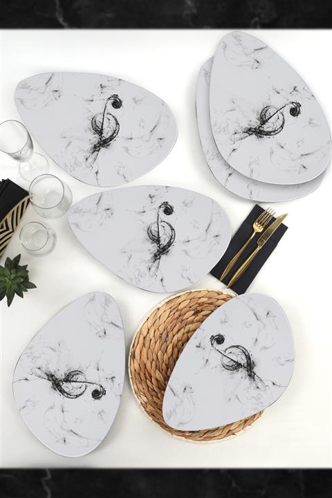 Keramika Arya Melodi Oscar Servis Tabağı 35 Cm 6 Adet