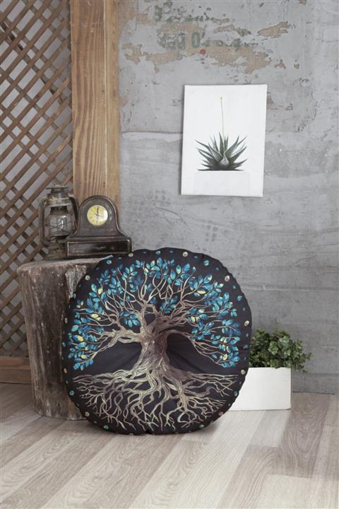 Home&Bath Dekoratif Yer Minderi Yggdrasill