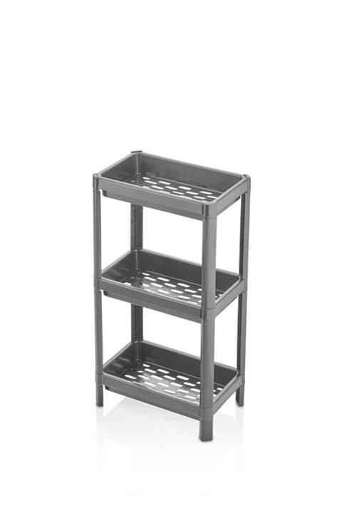 Sas Gri Raf Ünitesi 3 Katlı