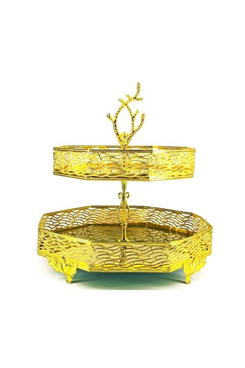 Şekerci İsmet Gondol Aynalı 2 Katlı Altın Renk