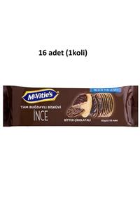 McVities Tam Buğday Bitter Çikolatalı Bisküvi 93 G* 16 Adet (1koli)