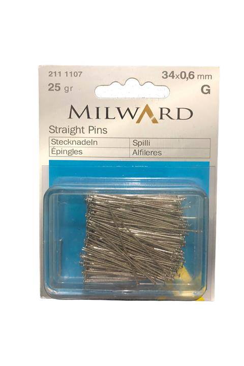 Milward Toplu Iğne Çelik 25 Gr. Made In Germany