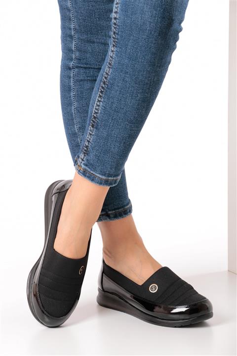 ZAYRE Kadın Siyah Renk Tam Ortopedik Anne Babet