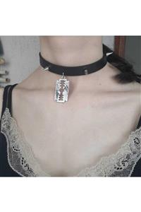 Fugusugu Dört Dikenli Jilet Choker