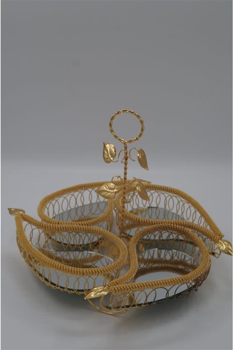 BHRHOME Telkari Su Damlası Gold Sunumluk