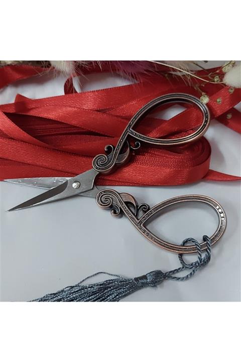 Aker Hediyelik Nişan Makası Eskitme Otantik Nişan Makasları En Çok Tercih Edilen Trend Makaslar