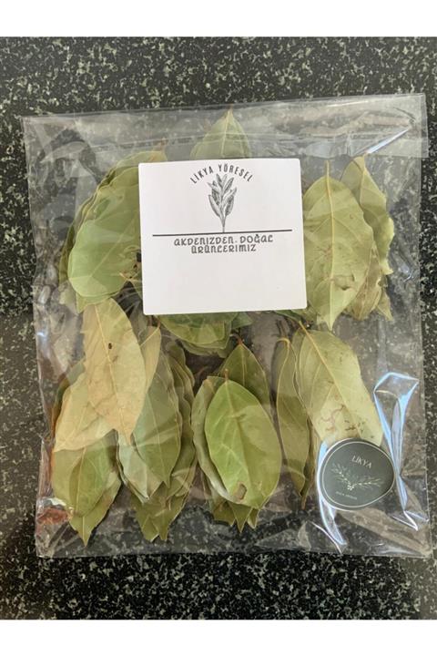 Likya Akdenizden El Seçmesi Kurutulmuş Defne Yaprağı 10 Gr