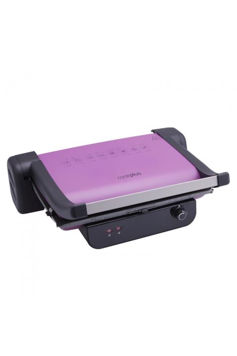 Cookplus Prestige Granit Izgara ve Tost Makinesi Violet