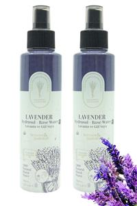 Gallipoli Lavender Tonik Etkili Gül Suyu & Lavanta Suyu Hidrosol Siyah Nokta Ve Lekeli Cilt 2'li 150 Ml Set Akne Bakımı