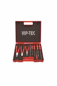 VipTec Pense Ve Tornavida Takımı 9 Parça Vt210309