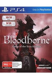 Sony Bloodborne Game Of The Year Edition Ps4