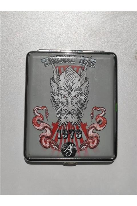 Kadıköy Hediyelik Gotik 'trust Me 1973' Baskılı Sigara Tabakası