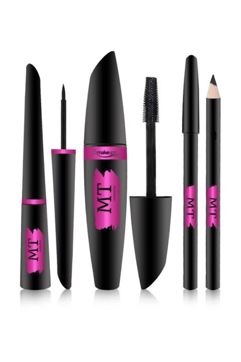 Makeuptime Rimel Eyeliner Göz Kalem Seti