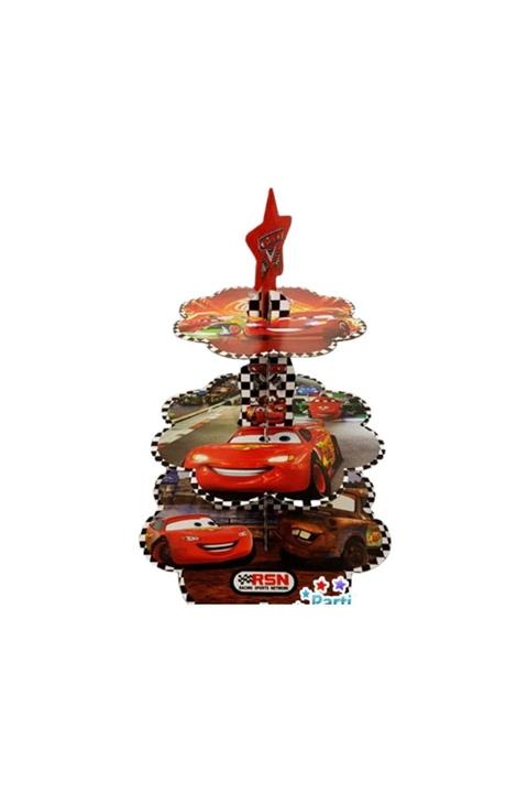 Parti Seza Cars Şimşek Mcqueen Kek Standı