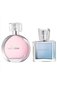 AVON Wish Of Love 50 Ml Bayan Edt+ Perceive 30 Ml Bayan Edp