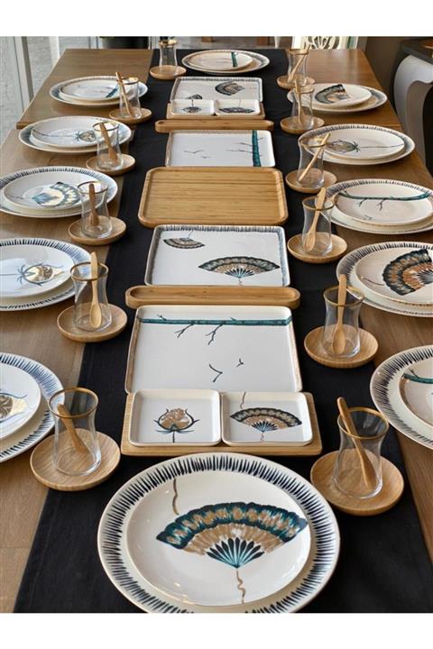 Mikasa Moor Kahvaltı Takımı 73 Parça 12 Kişilik