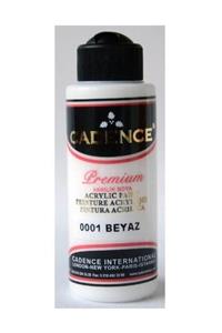 Cadence 0001 Beyaz Premium Akrilik Boya 120 Ml