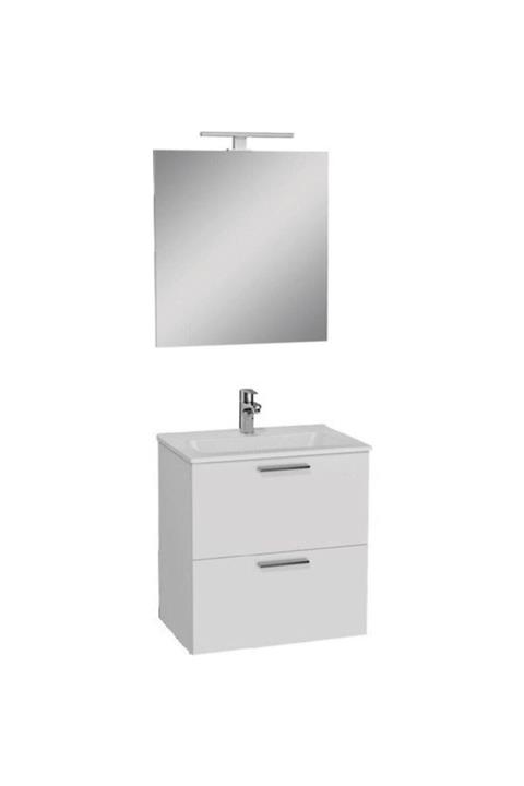 VitrA Mia Set 60 Cm Banyo Dolabı Parlak Beyaz 75021