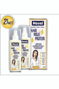 movel Hair Milk Protein Saç Düzleştirici Ve Besleyici Sprey 200 ml 2 Adet