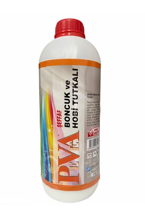 Neka Kozmetik Pva Çok Amaçlı Şeffaf Boncuk Ve Hobi Tutkalı, 1 Kg Kasnak Keçe Hobi Yapıştırıcı Tutkal