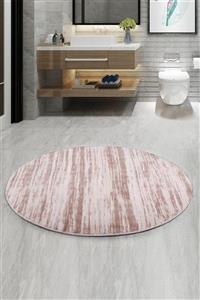 Bonny Home Level Vizon Yuvarlak 200x200 cm Banyo Paspası Kaymaz Taban Büyük Ebat Banyo Halısı