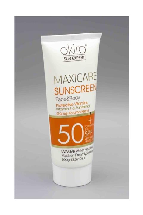 Okiro Güneş Koruma Kremi 100gr Spf 50+ Sun Expert