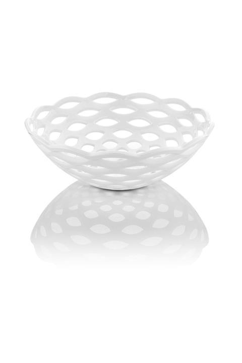 EW's Kitchenware Beyaz Renk Çukur Meyvelik