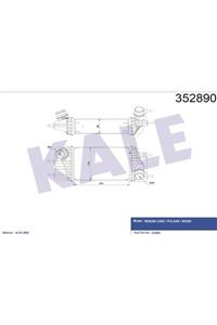 ÖZGÜÇYEDEK Intercooler Nıssan Juke 1.5dcı 2010 Pulsar 1.5dcı 2014 Turbo Radyatoru