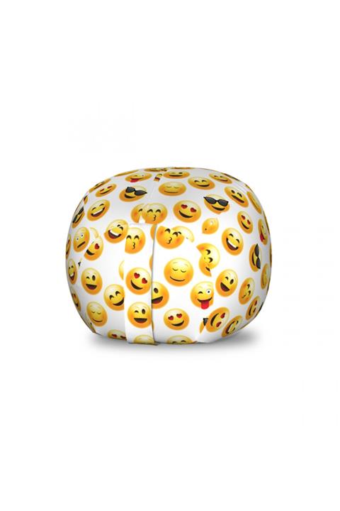 Rengirenk Grafik Oyuncak Hurcu Farklı Ruh Hallerinde Çeşitli Soyut Ifadeler S