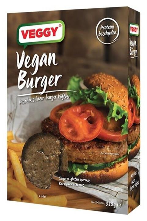 Boemo Shop Veggy Vegan Burger 320 Gr X3 Adet