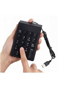 asua Numeric Keypad Numpad Usb Kablolu Keypad 18 Tuş Numped Klavye