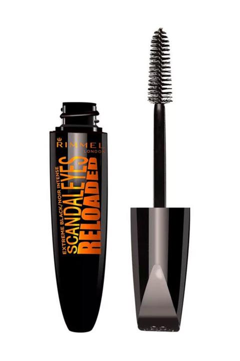 RIMMEL LONDON Siyah Maskara - Scandaleyes Reloaded Volume & Extreme Wear Extreme 001 Black 12 ml 3614223134892