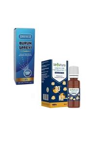 RINOFRESH Panthenol Burun Spreyi 20 ml ve Vitamin D3 K2 Damla 20 ml