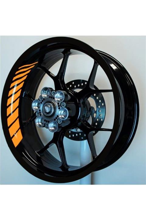 Çınar Extreme Floresan Turuncu Gp Racing İç Jant Şeridi