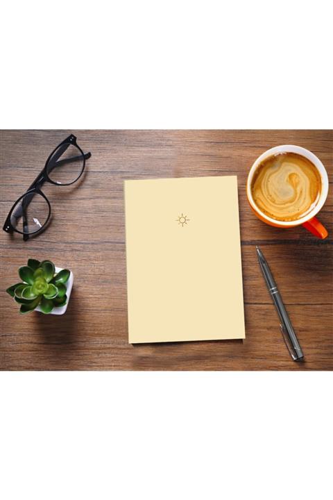 AKILLICA Pastel Sarı Pembe 9 Cm X 14 Cm