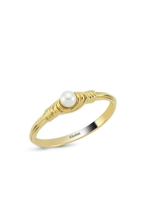 Altınbaş Altın Inci Yüzük