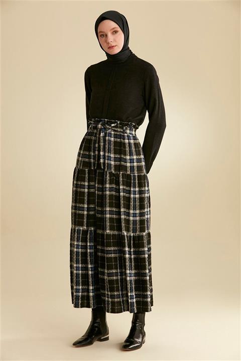 Tuğba Kadın Ekose Etek