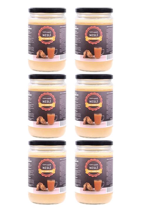 NESLİ ORGANİK ÜRÜNLER Dana Ilikli Kemik Suyu(sade-katkısız-jöle Kıvamlı)6x660ml