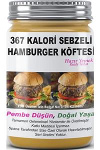 SPANA 367 Kalori Sebzeli Hamburger Köftesi Ev Yapımı Katkısız 330gr