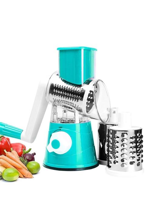 pazariz Çevirme Kollu Sebze Doğrayıcı Rende Vegetable Slicer Sebze Dilimleyici