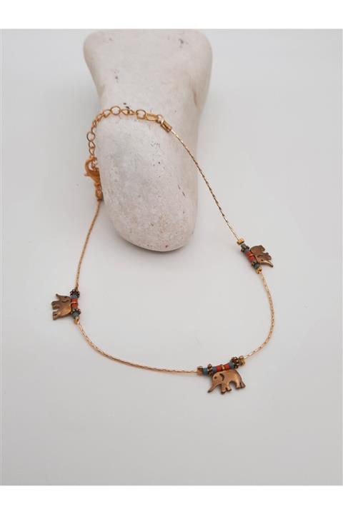 takitokaciniz El Yapımı Otantik Pirinç Malzeme Ayarlanabilir Halhal