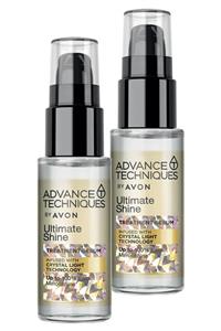 AVON Advance Techniques Parlaklık Veren Saç Serumu 30 ml İkili Set