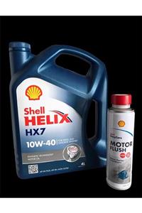 SHELL Helix Hx7 10w-40 4litre + Easy Care Motor Karter Temizleyici 300 Ml Hediyeli