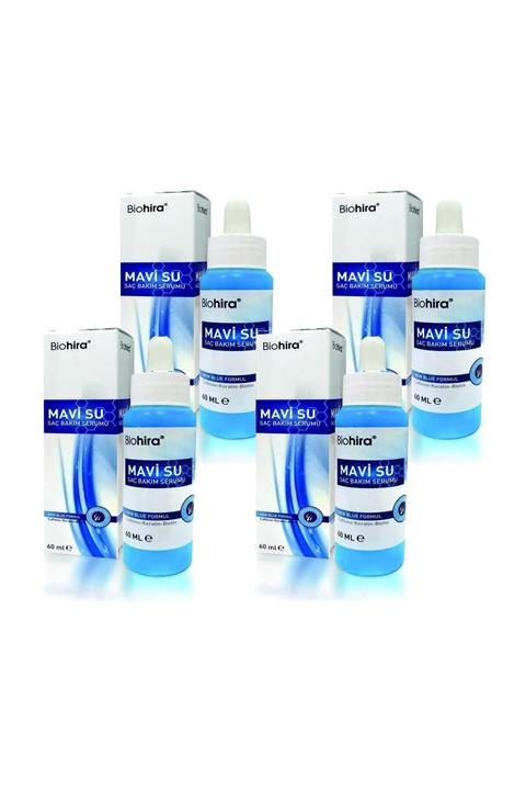 Bio Hira Biohira Mavi Su Saç Bakım Serumu 60 ml 4 Adet 8694517008974