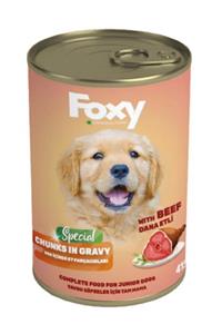 Foxy Dana Etli Soslu Konserve Yavru Köpek Maması 415 gr