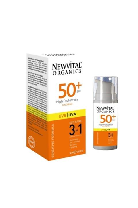 Newvital Izev Newvıtal 50 Güneş Kremi 50 ml / Hassas Ciltlere Yüksek Koruma