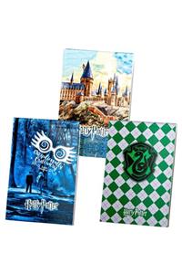 GiFi Notepad 3’lü Set Harry Potter Tasarım Kapaklı Memopad Lisanslı